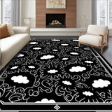 Floating Puff Art Nouveau Inspired(Black)