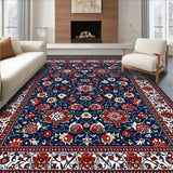 Contemporary Abstract Floral Touch(Blue)