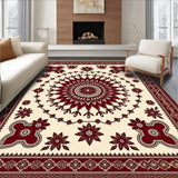 Exotic Bazaar Jewel Floral Symmetrical Entryway Charm(Beige)