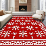 Nordic Tapestry Hearth Seasonal Decoration(Red)