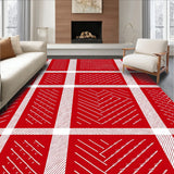 Jolly Gingham Hearth(Red)