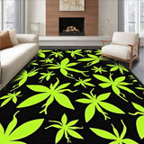 Grunge Fairy Tale Bug Sanctuary Abstract Art (Black)