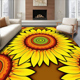 Radiant Sunburst Petals Decorative Handwoven Accent Bloom(Yellow)