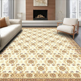 Elegant Waterproof Runner for Spaces in Natural Tones(Ivory)