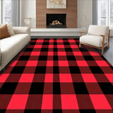 Farmstead Gingham Entryway Greeting(Red)