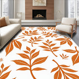 Autumn Leaf Mosaic Tapestry Foliage Pathway (Orange) - ODIKA