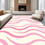 Modern Textured with Subtle Wave Design(Pink)