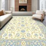 Sophisticated Beige Damask Willow Area(Beige)