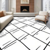 Lumberjack Cabin Crosshatch Tapestry(Black)