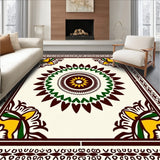 Boho Motif Machine with Accent(Brown)