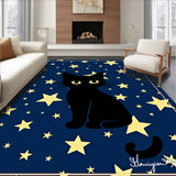 Illuminated Feline Holiday with Twinkling(Blue)