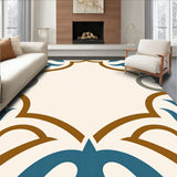 Minimalist Art Overlay with Stylized Arch Details(Brown)