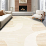 Elegant Beige Area Timeless Neutral With Texture(Beige)
