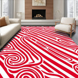 Cane Stripe Swirl with Peppermint Holiday Spiral(Red)