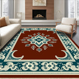 Tile Inspired Quatrefoil Medallion Arrangement(Brown)