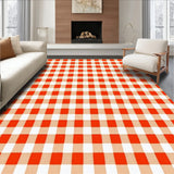 Gingham Patchwork Countryside Decoration(Red)