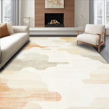 Abstract Cloud Tie Dyed Neutral Area(Beige)