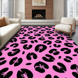 Abstract Animal Inspired Design With Monochrome Spotted(Pink)