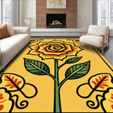 Artisan Bloom Lavatory Floor Accent(Yellow)