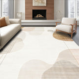 Abstract Creamy Beige Runner for Home Absorbent Kitchen Floor(Beige)
