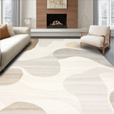 Tranquil Hearth with Driftwood Swirls and Pale Neutrals(Beige)