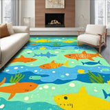 Underwater Adventure Shark Theme Area for Boys(Blue)