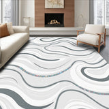 Abstract Wave Formation Decorative Statement(Gray)