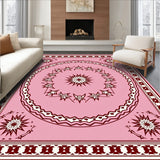 Nordic Constellation Yuletide Tapestry Floor Art(Pink)