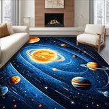 Solar System Planets Playmat(Blue)