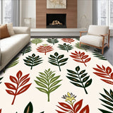 Enchanted Forest Leaf Motif Inspired Treasure(Red)