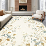 Modern Botanical Garden Elegant Floral Design(Ivory)