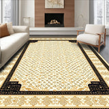 Art Deco Runner Beige/Dark Brown(Beige)