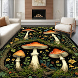 Stylish Gothic Inspired Leaf(Black)