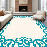 Classical Scrollwork Ornamental Edge Distinctive (Turquoise)