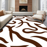 Abstract Wave with Contemporary Flair(Brown)