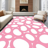 Celestial Vapor Trail Featuring Irregular Rounded Blobs and Transitions(Pink)