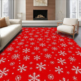 Joyful Winter Pathway Adornment Seasonal Entrance Welcome Charm(Red)