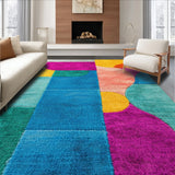 Ultra Soft Area Rug, Non Slip, Stain Resistant, Washable Area Rugs for Living Room, Bedroom, Pool Entrance Doormat Style-5(Yellow)