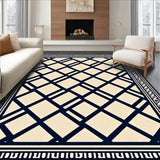 Contemporary Lattice with Decorative Perimeter Accent(Beige)