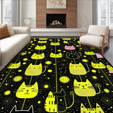 Delightful Friendly Cat Imagery(Black)