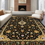 Sophisticated Floral Lattice Design(Black)