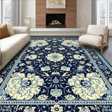 Artistic Vintage Patterned Flourish(Blue)