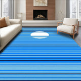 Contemporary Bold Striped Arrangement(Blue)