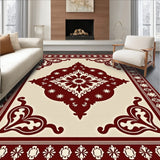 Elegant Retro Patchwork Design with Seasonal Decorative Accents(Beige)