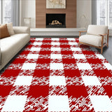Holiday Checkered with Classic Grid Design(Red)