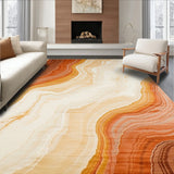Tuscan Sunset Beige & Sienna Area(Beige)