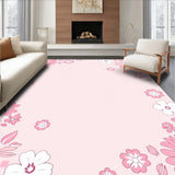 Kawaii Cherry Blossom Petal Scatter Design Accent(Pink)