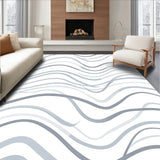 Abstract Brushstroke Modern Artistic Expression(Gray)