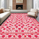 Rustic Floral Watercolor Impression(Pink)