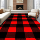 Classic Buffalo Checkered Holiday Farmhouse Accent(Red)